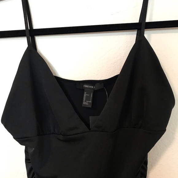 NWT Black Spaghetti Strap Top by Forever 21 - Picture 2 of 7